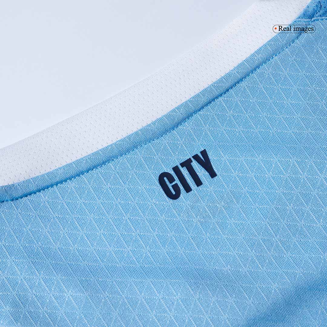 REIJNDERS #4 Manchester City Domicile Maillot 2025/26 Bleu Joueur