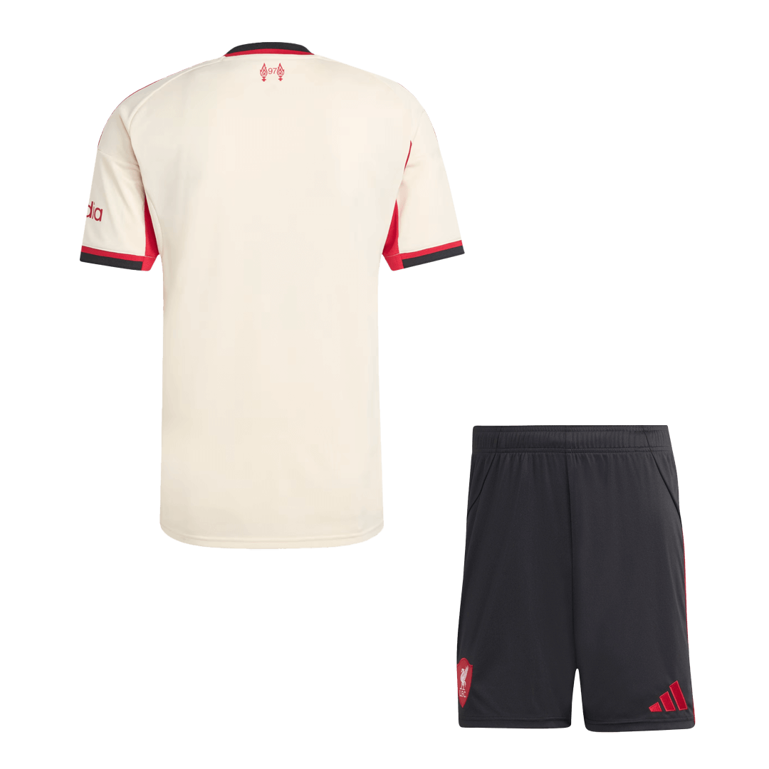 LFC Extérieur Maillot Kit 2025/26 Blanc