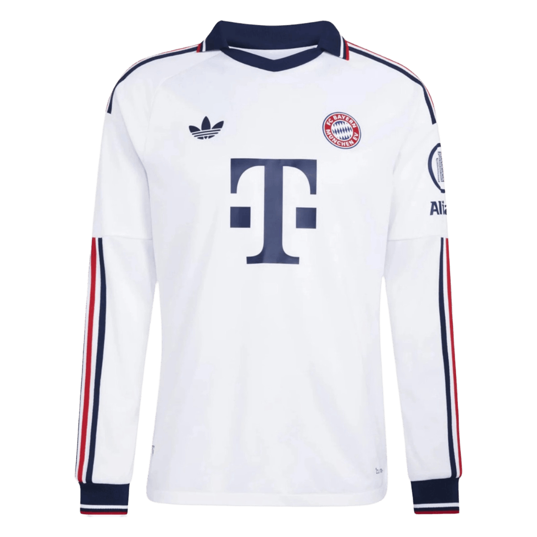 Munich Extérieur Maillot Manches Longues 2026/27 Blanc