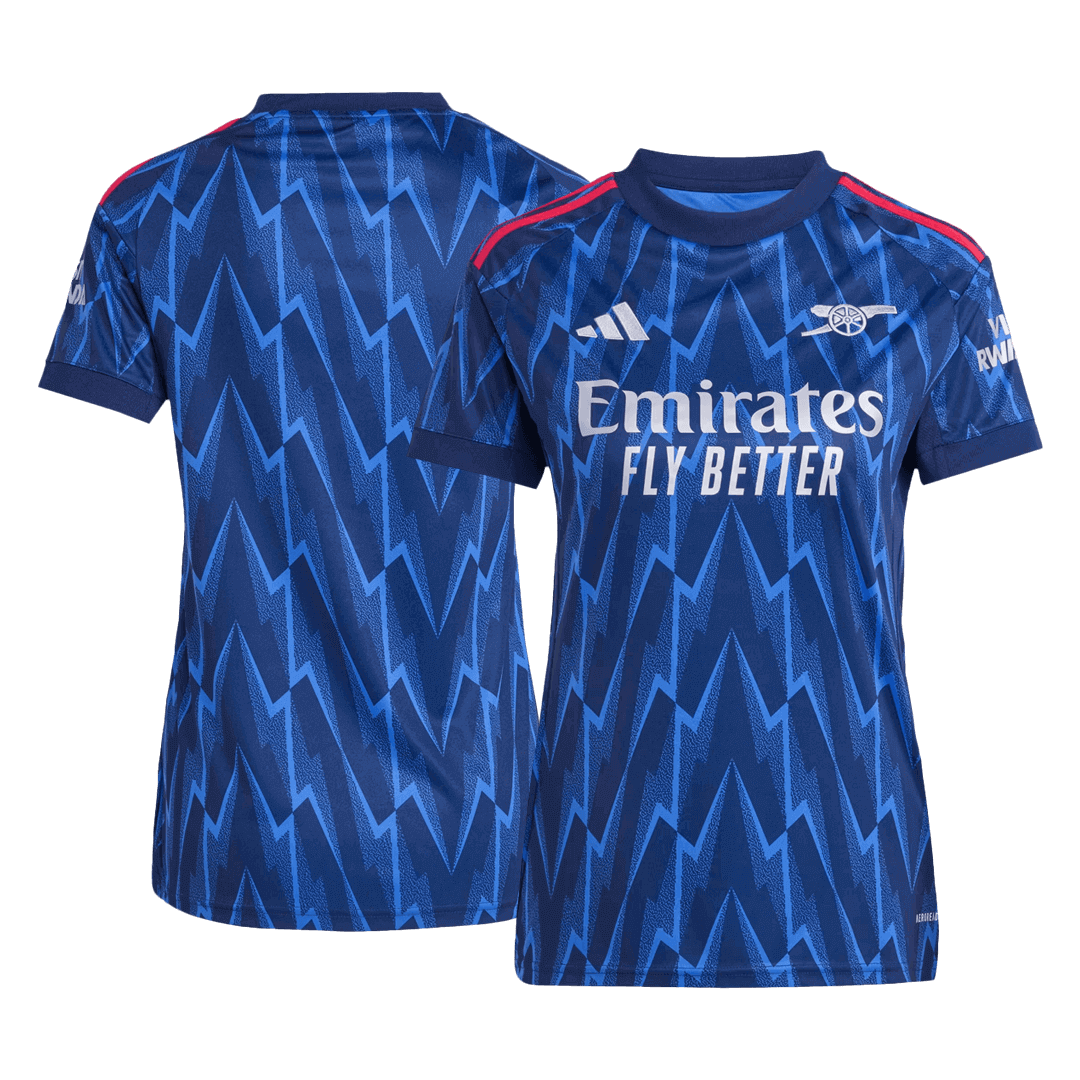 Vrouwen Arsenal Uitshirt 2025/26 Blauw