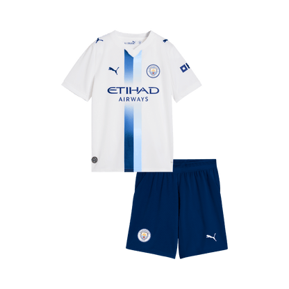 Manchester City Third Maillot Kit 2026/27 Enfant Blanc
