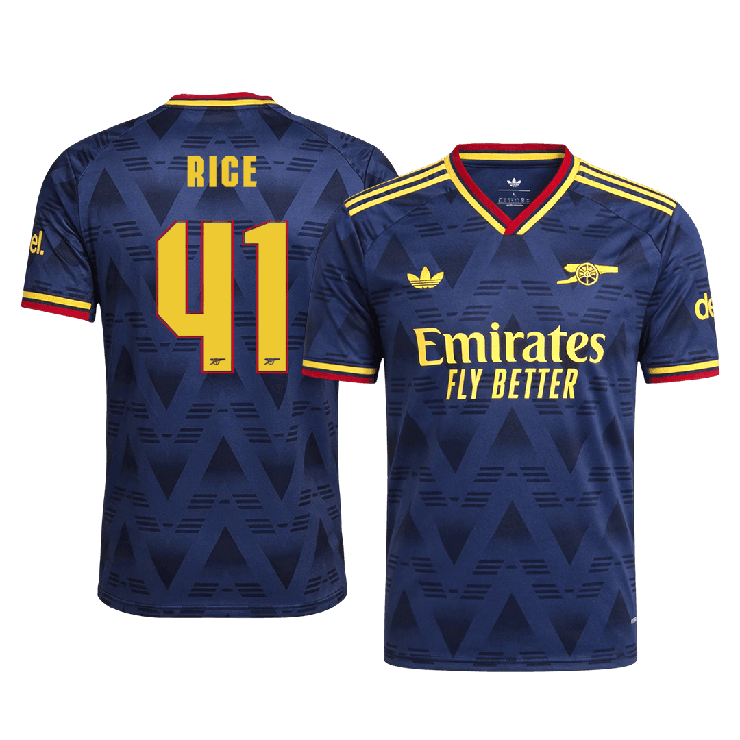 RICE #41 Arsenal Extérieur Maillot 2026/27 Bleu marine Joueur - UCL