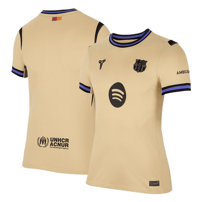 Dames Barcelona Uitshirt 2025/26 Geel