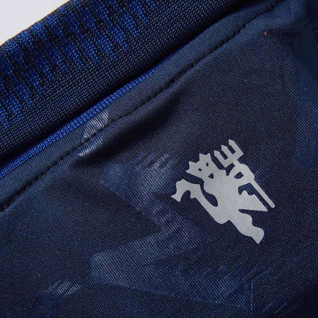 Manchester United Extérieur Maillot Manches Longues 2024/25 Grande Taille