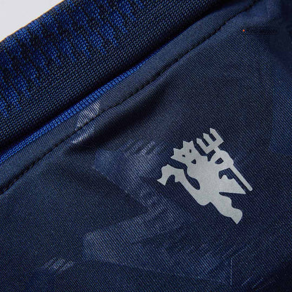 Manchester United Extérieur Maillot Manches Longues 2024/25 Grande Taille