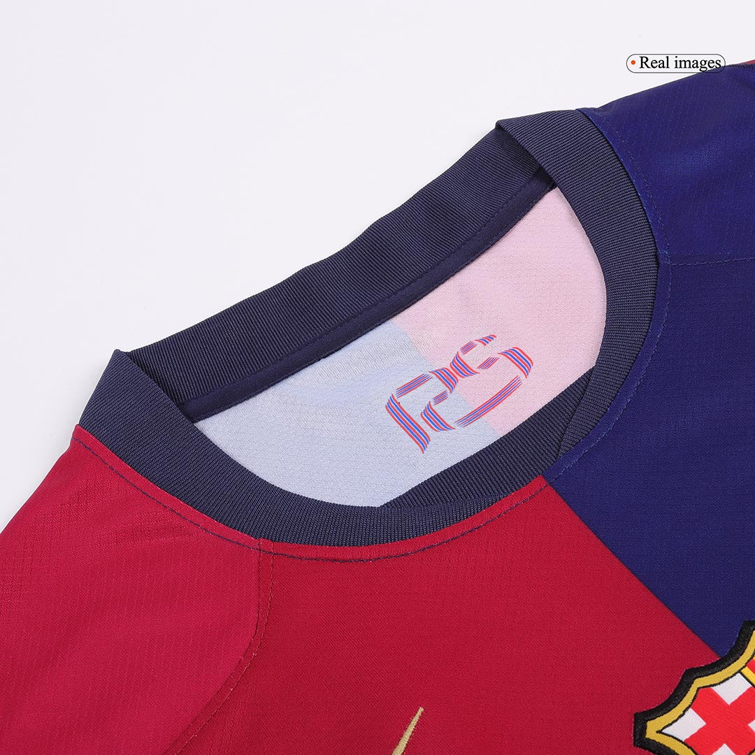 LAMINE YAMAL #19 Barcelone Domicile Maillot 2024/25 Spotify Logo Without Text - Super - Mon Maillot Foot Store
