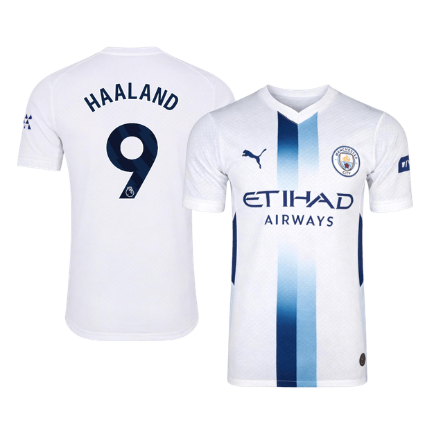 HAALAND #9 Manchester City Third Maillot 2026/27 Blanc