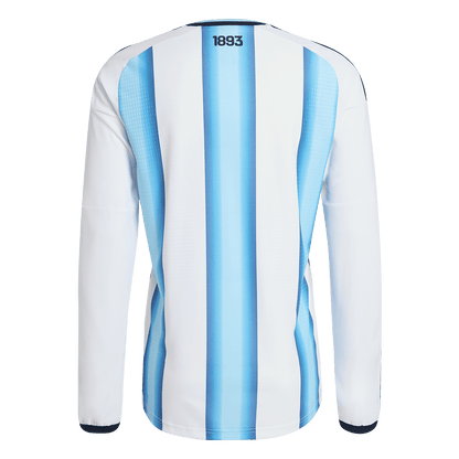 Argentine Domicile Maillot Manches Longues - Coupe du Monde 2026 Blue&White