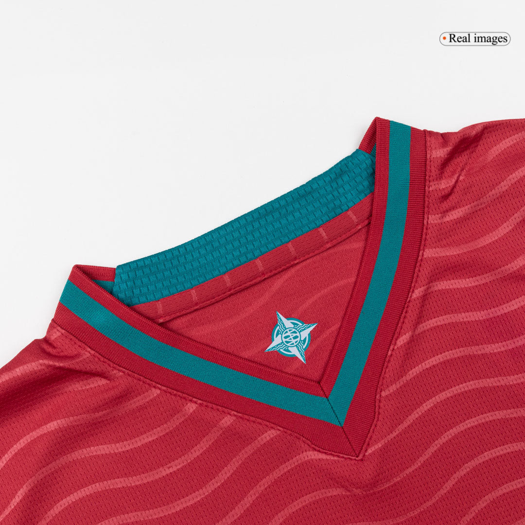 Portugal Domicile Maillot Kit - Coupe du Monde 2026 Rouge