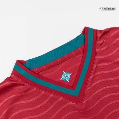 Portugal Domicile Maillot Kit - Coupe du Monde 2026 Rouge