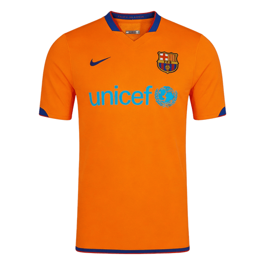 Retro Barcelona Uitshirt 2006/07 Oranje