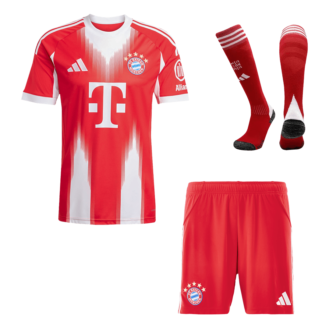 Bayern Munich Domicile Maillot Kit 2025/26 Rouge