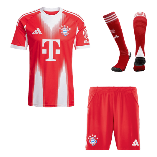 Bayern Munich Domicile Maillot Kit 2025/26 Rouge
