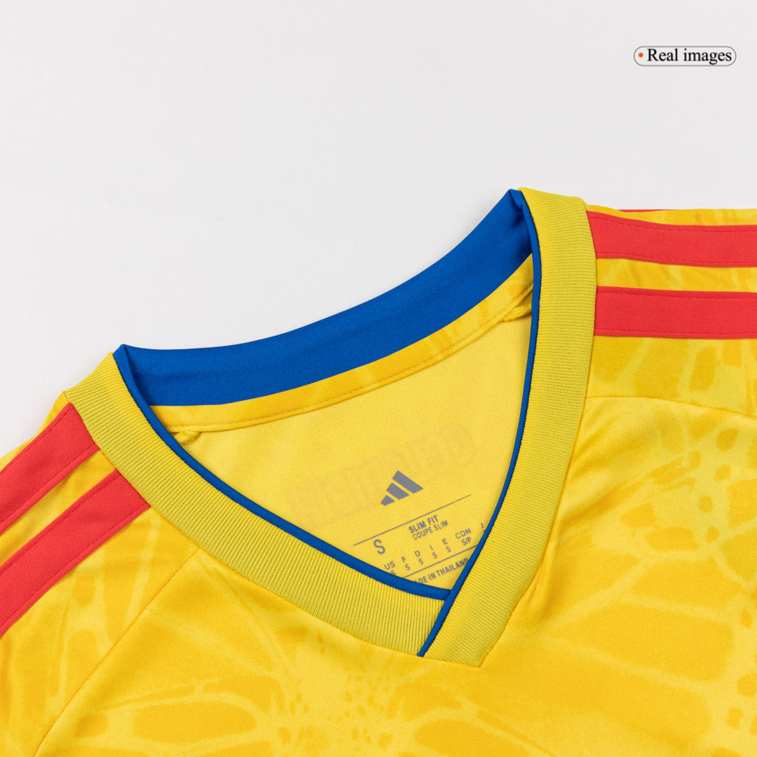 Colombie Domicile Maillot Kit Coupe du Monde 2026 Jaune