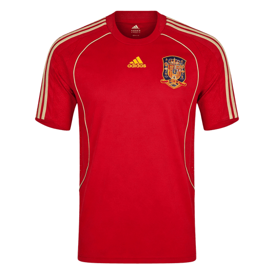 Retro Spanje Thuisshirt 2008 Rood