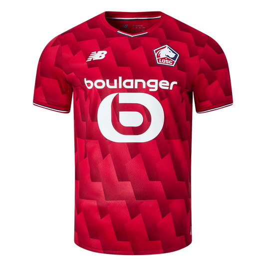 LOSC Domicile Maillot 2025/26 Rouge Grande Taille