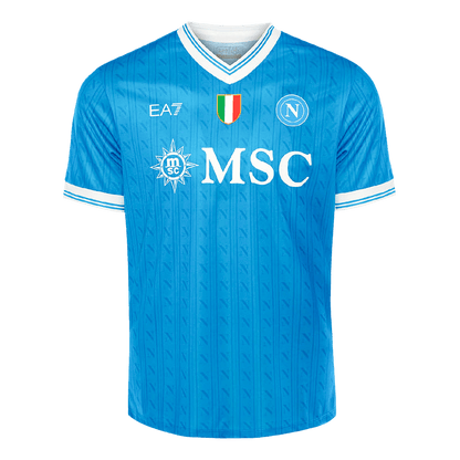 DE BRUYNE #11 Naples Domicile Maillot 2025/26 Bleu