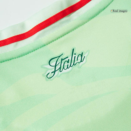 Italie Extérieur Maillot 2025 - Euro Féminin Grande Taille