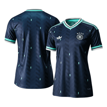 Vrouw Duitsland Uit Exterieur Thuisshirt - WK 2026 Marineblauw