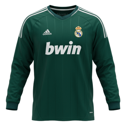 Retro Real Madrid Third Maillot Manches Longues 2012/13 Vert