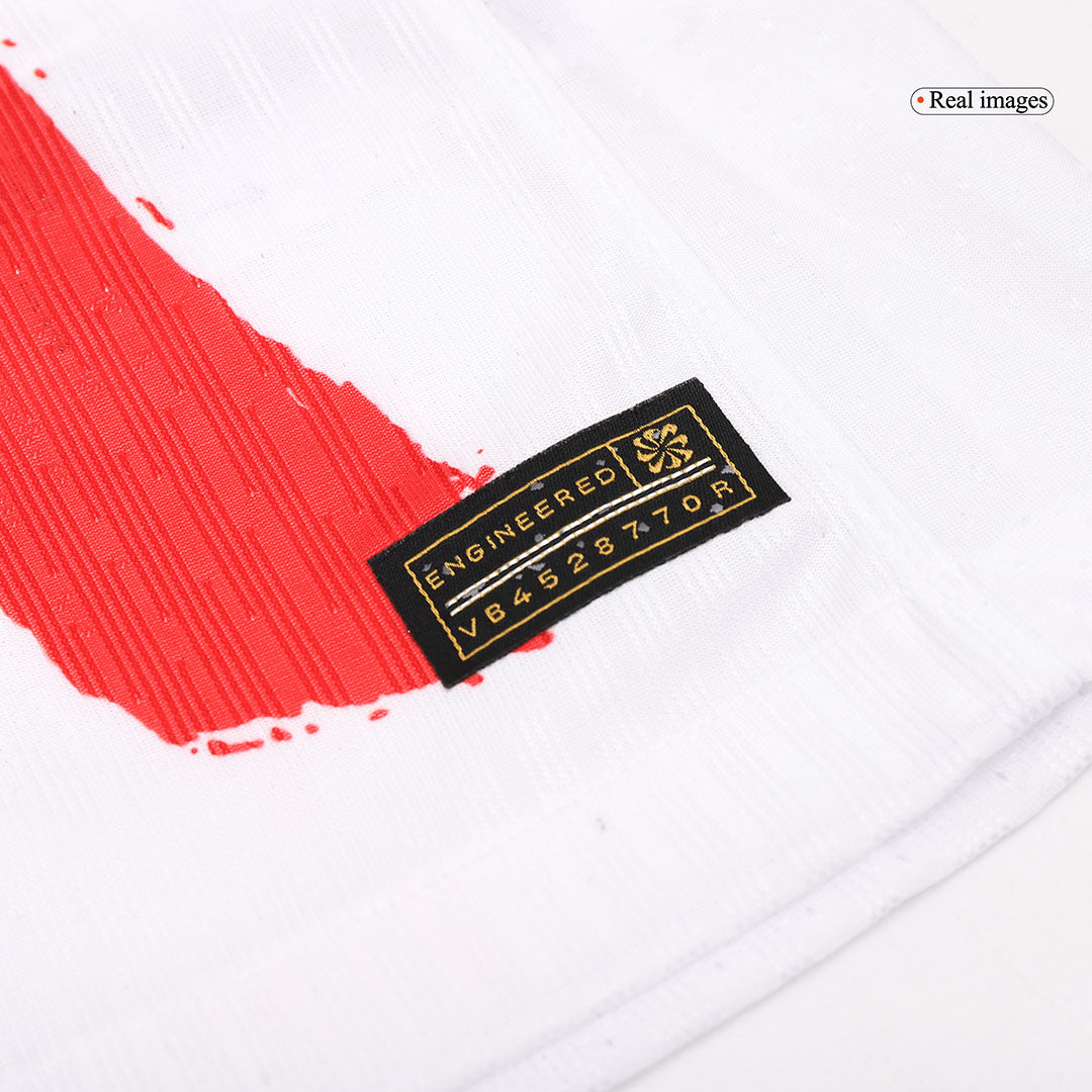 Paris Saint-Germain Extérieur Blanc Maillot 2024/25 Authentique Grande Taille