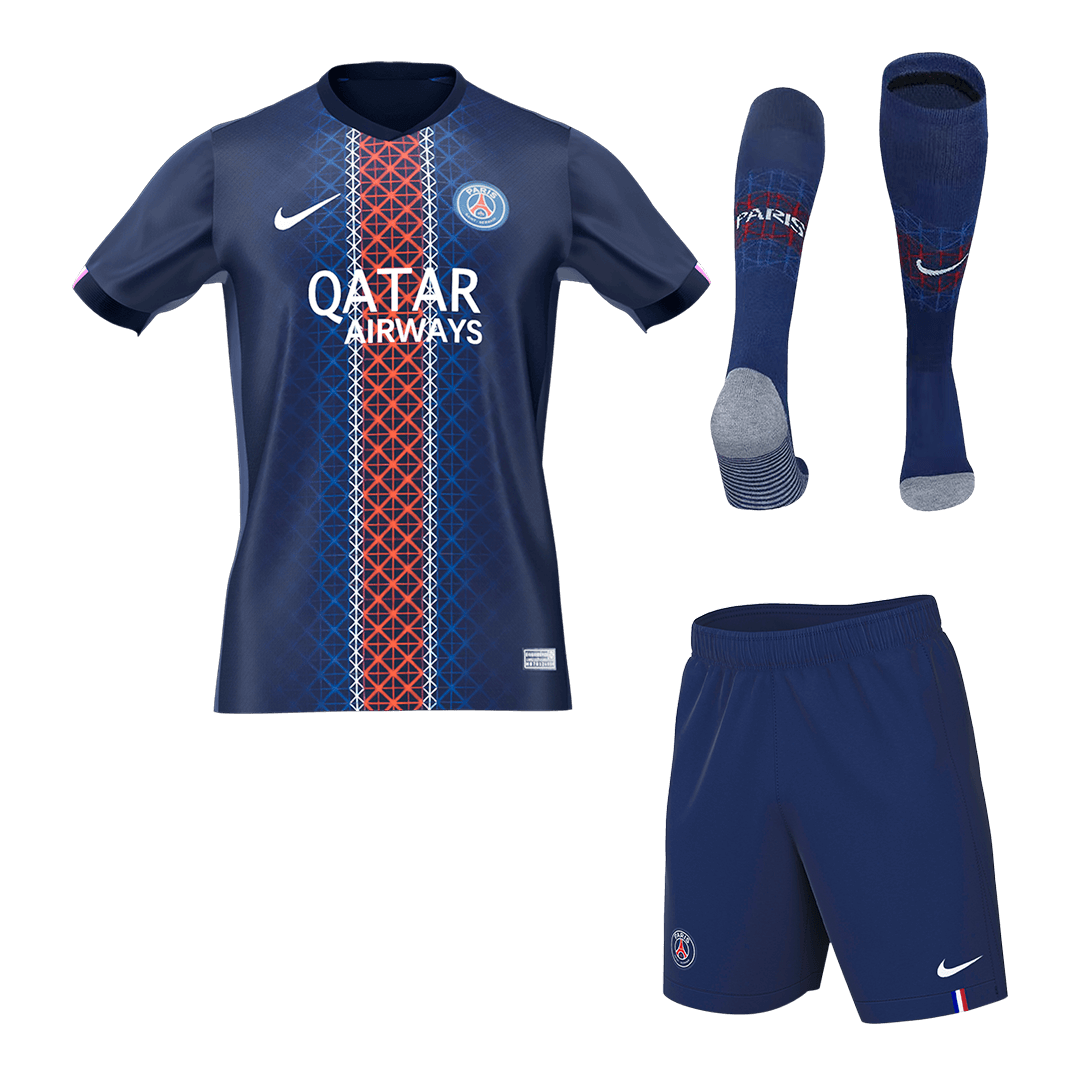 Paris Saint-Germain Domicile Maillot Kit 2025/26 Bleu marine - Super