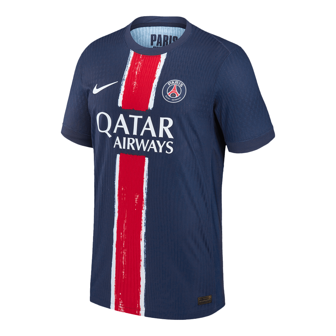 KVARATSKHELIA #7 Paris Saint-Germain Home Maillot 2024/25 Authentique - UCL
