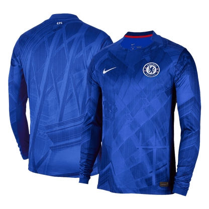 Chelsea Domicile Maillot Manches Longues 2025/26 Grande Taille