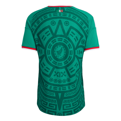 Mexique Domicile Maillot Coupe du Monde 2026 Vert Joueur