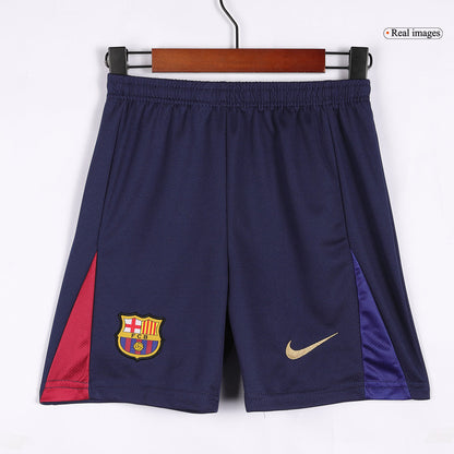 Barcelone Domicile Maillot Kit 2024/25 - Spotify Logo Without Text Junior - Mon Maillot Foot Store