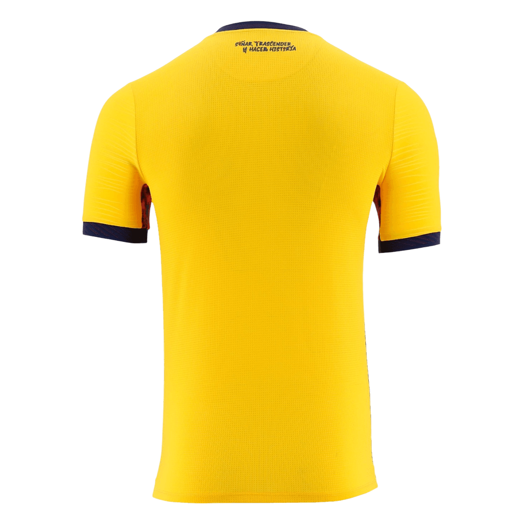Ecuador Thuisshirt - Wereldkampioenschap 2026 Geel