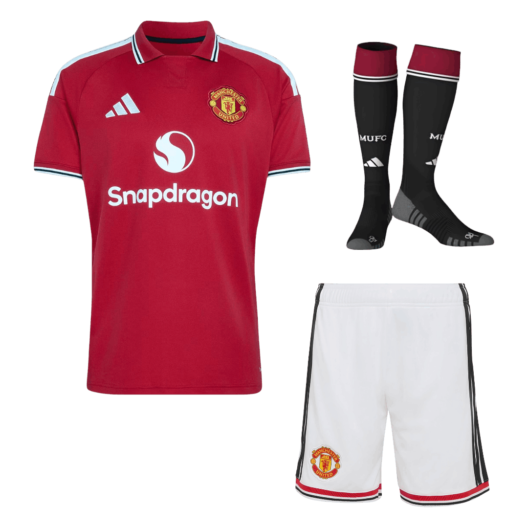 Manchester United Domicile Maillot Kit 2026/27 Rouge - Super