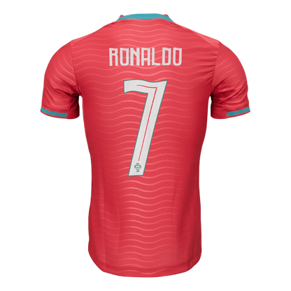 RONALDO #7 Portugal Domicile Maillot - Coupe du Monde 2026 Rouge Joueur