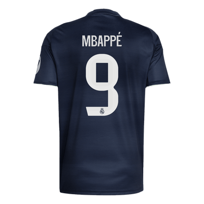 MBAPPÉ #9 Real Madrid Extérieur Maillot 2025/26 Grande Taille
