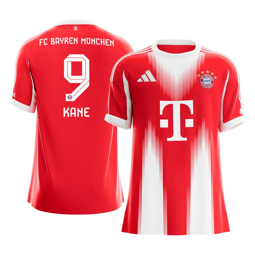 KANE #9 München Thuis shirt 2025/26 Rood - Super