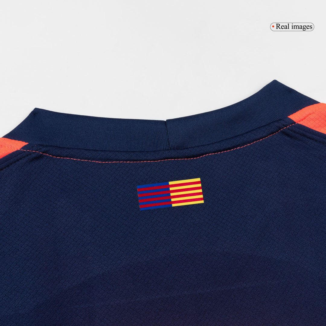 Barcelone Third Maillot Kit 2025/26 Orange