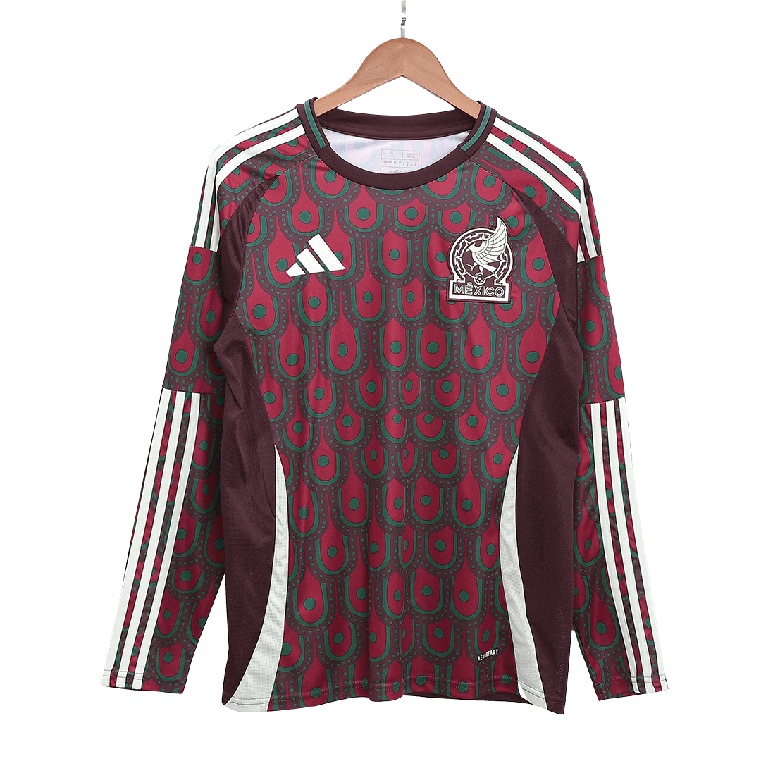 Mexique Domicile Maillot Manches Longues 2024 - Mon Maillot Foot Store