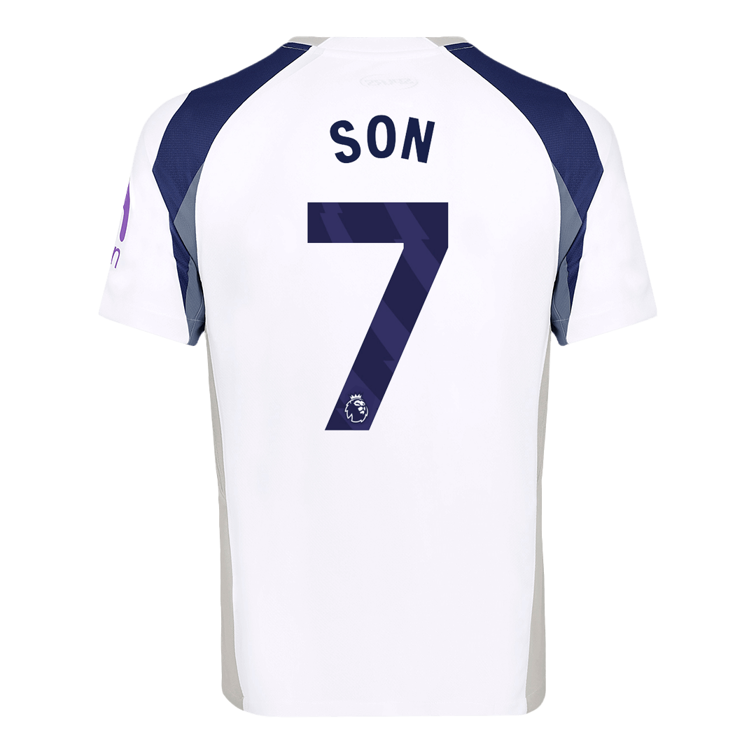 SON #7 Tottenham Hotspur Domicile Maillot 2025/26 Grande Taille