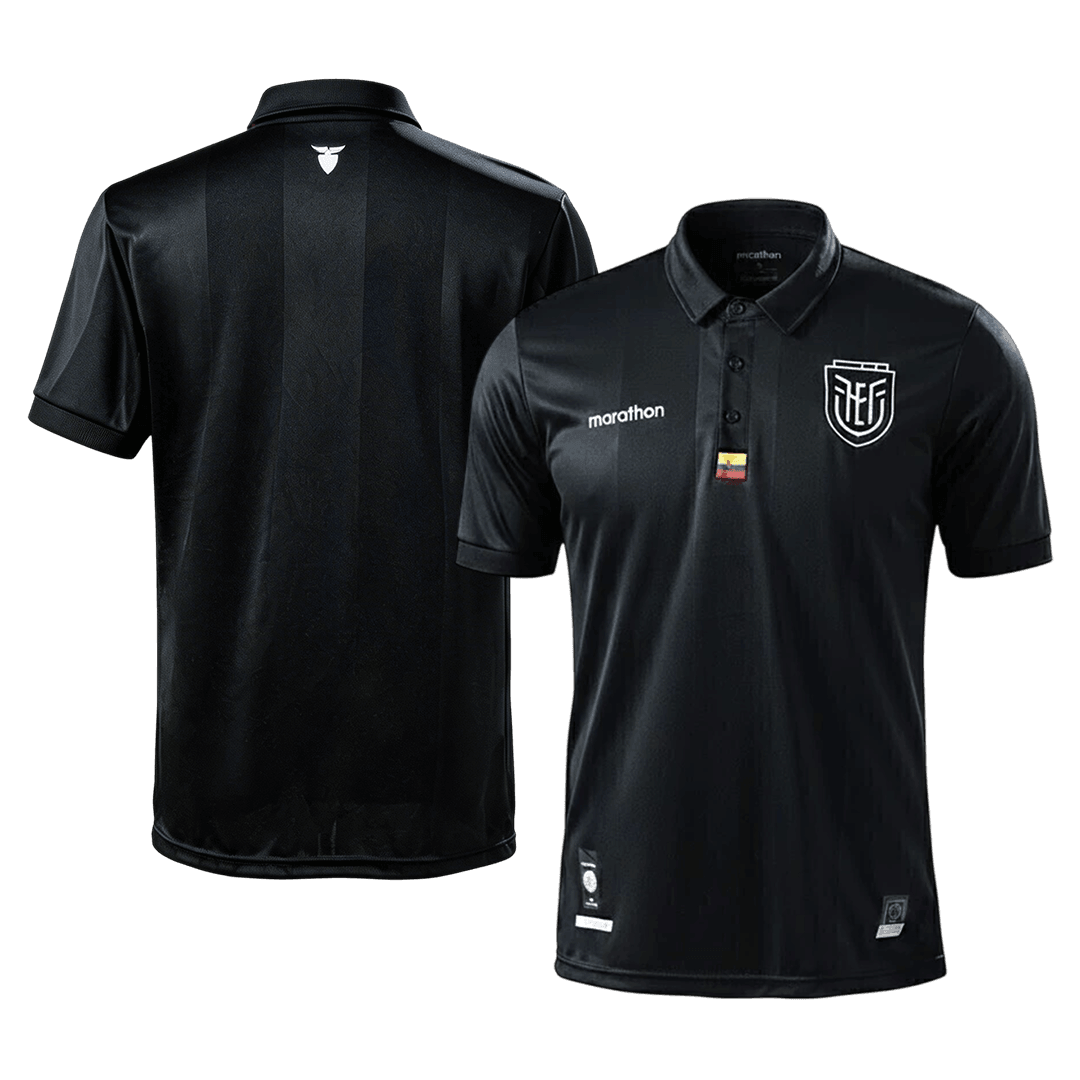 Ecuador Thuis shirt - Wereldkampioenschap 2026 Zwart