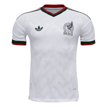 Mexique Extérieur Maillot Coupe du Monde 2026 Blanc Joueur