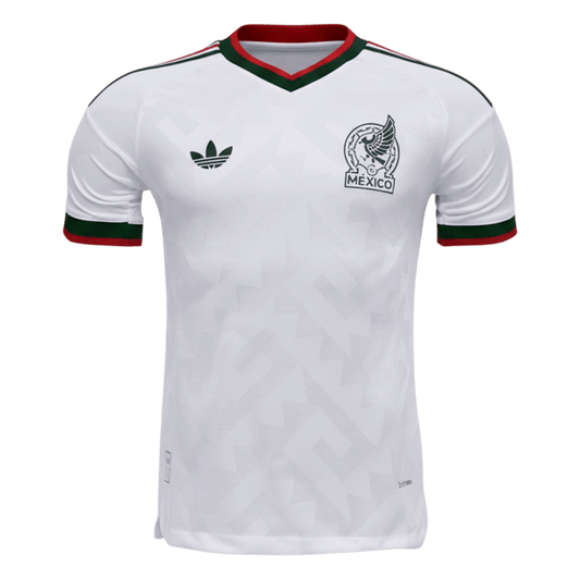 Mexique Extérieur Maillot Coupe du Monde 2026 Blanc Joueur