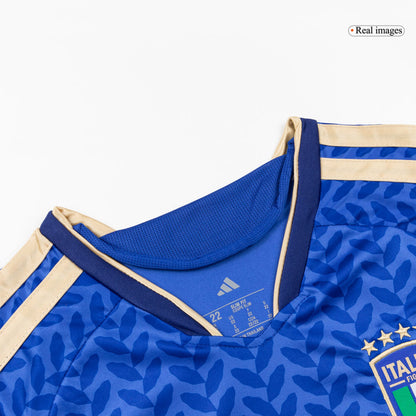 Italie Domicile Maillot Kit - Coupe du Monde 2025/26 Enfant Bleu