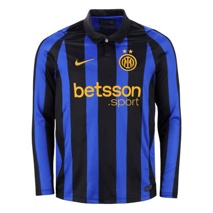 Inter Milan Domicile Maillot Manches Longues 2026/27 Blue&Black
