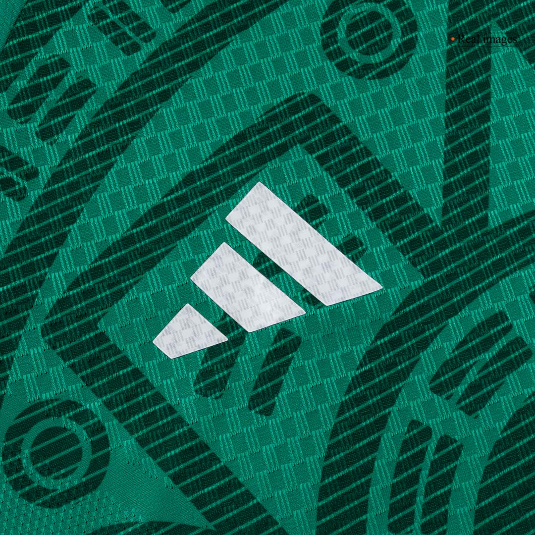 S.GIMENEZ #11 Mexique Domicile Maillot - Coupe du Monde 2026 Vert Joueur