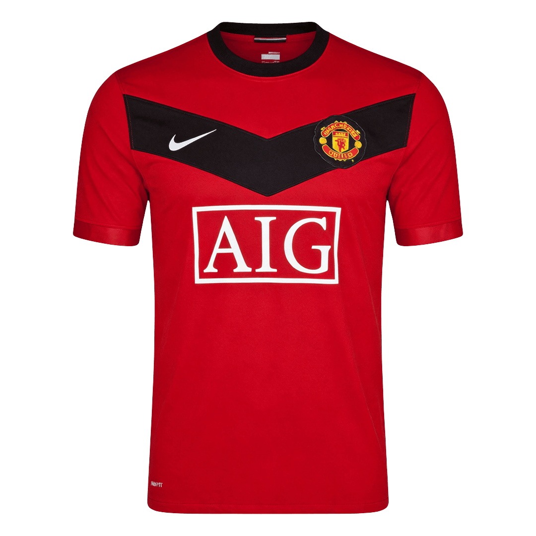 Retro Manchester United Thuisshirt 2009/10 Rood