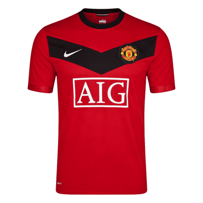 Retro Manchester United Thuisshirt 2009/10 Rood
