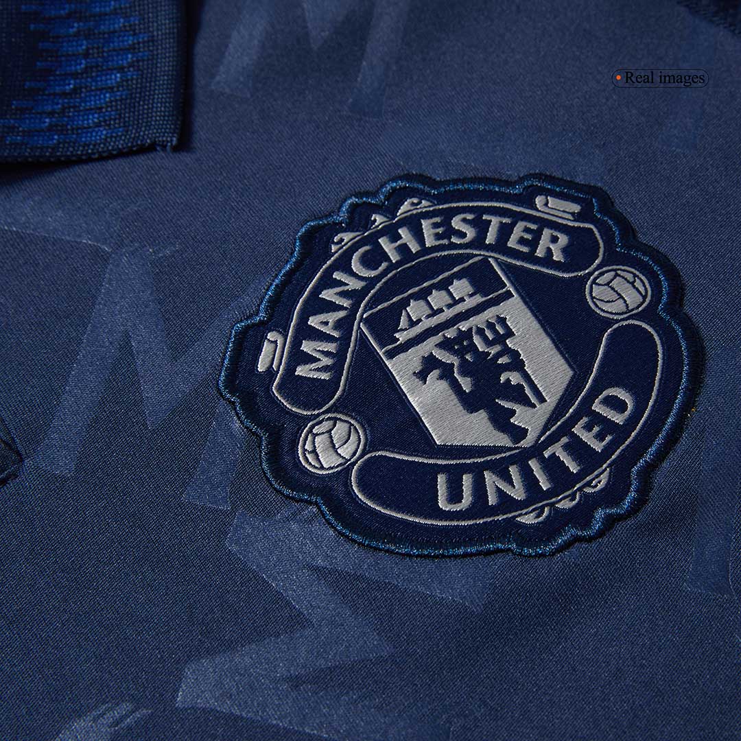Manchester United Extérieur Maillot Manches Longues 2024/25 Grande Taille
