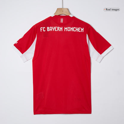 UPAMECANO #2 Munich Domicile Maillot 2025/26 Rouge Authentique