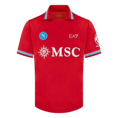 Naples Third Maillot 2026/27 Rouge
