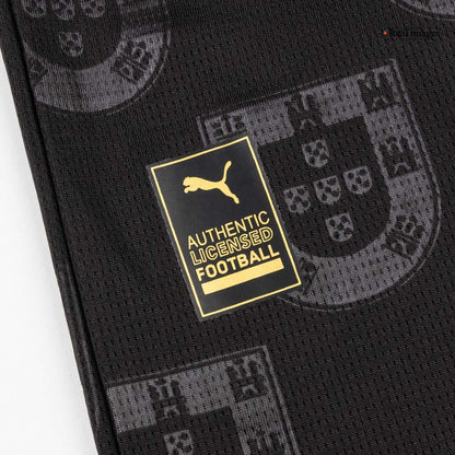 Portugal Maillot Coupe du Monde 2026 Noir Grande Taille